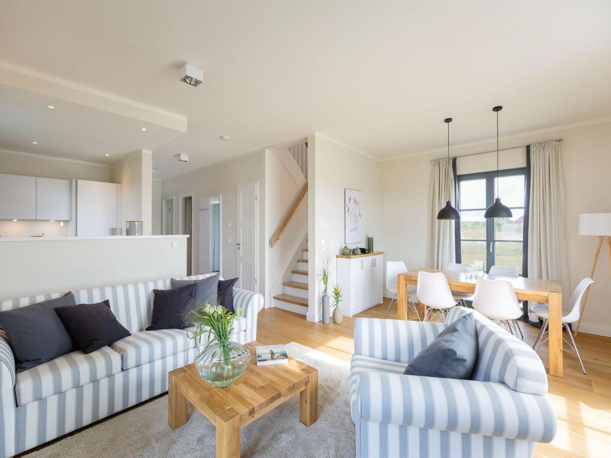 Reetland Am Meer - Premium Reetdachvilla Mit 3 Schlafzimmern, Sauna Und Kamin E05 드란스케 외부 사진